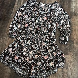 Mossimo floral romper
